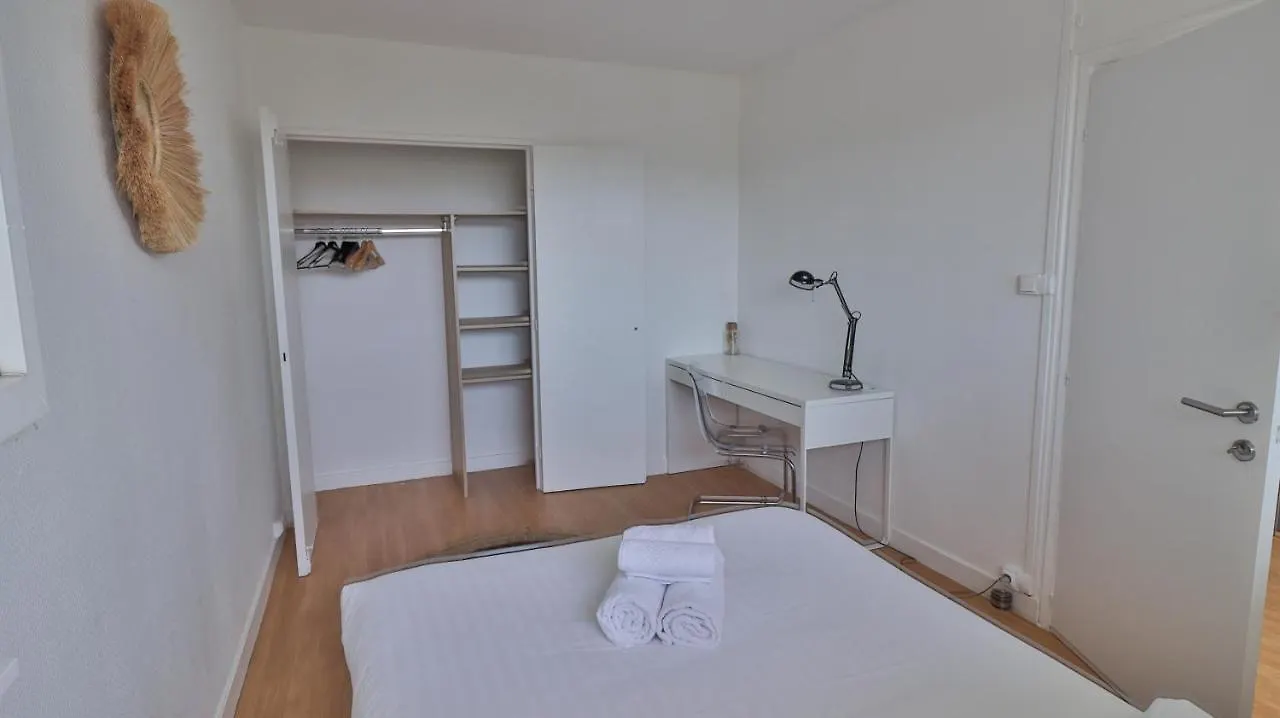 Apartment Spacieux Appartement Avec Balcons, 4 Chambres, Espace & Confort, Centre Gare Rennes France